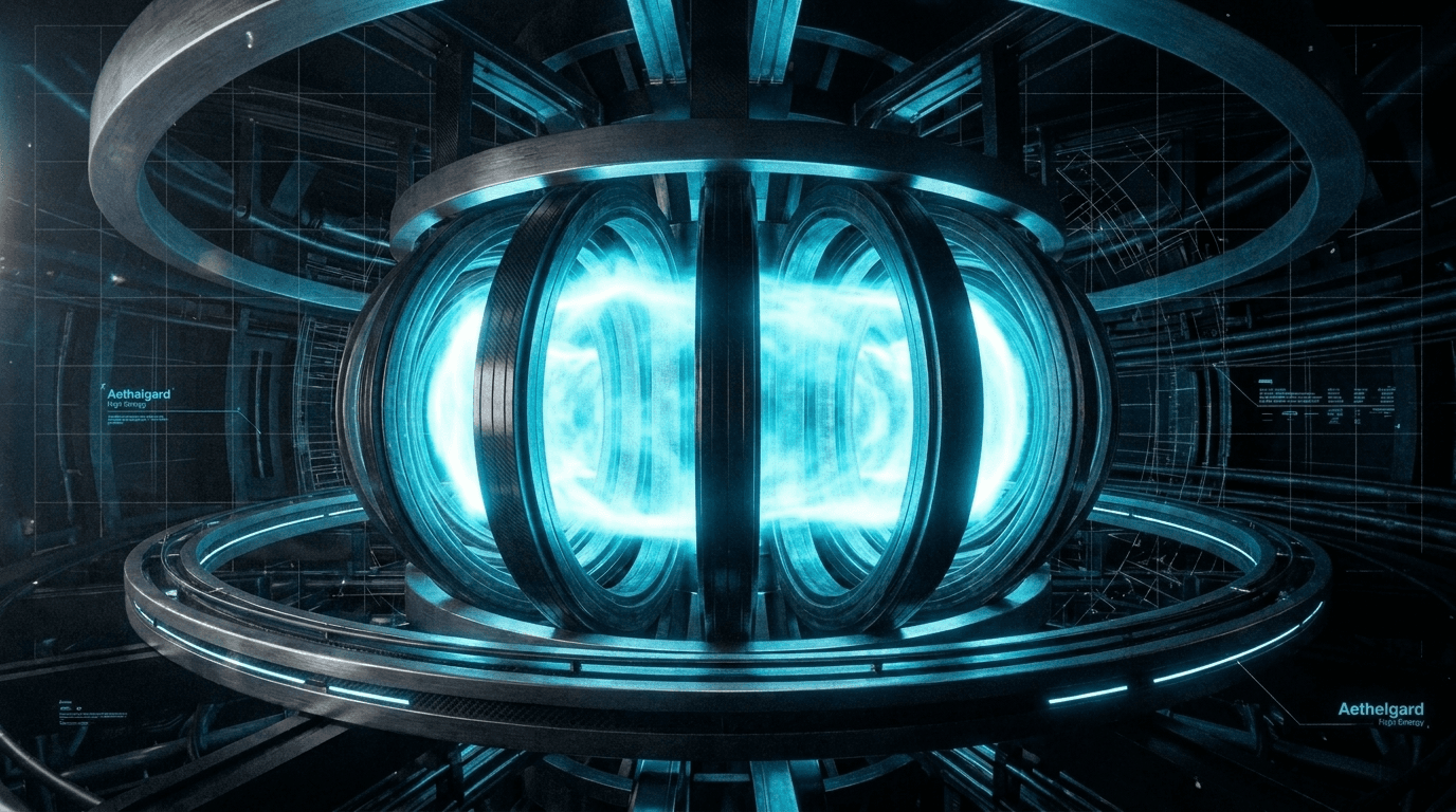 Fusion reactor visualization from the design material